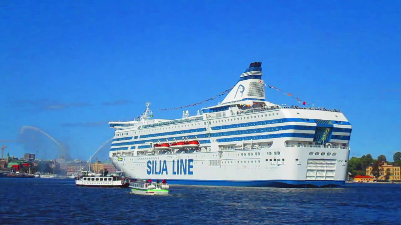 Silja Symphony in Stadsgården | SILJA LINE 60 YEARS! Special Event