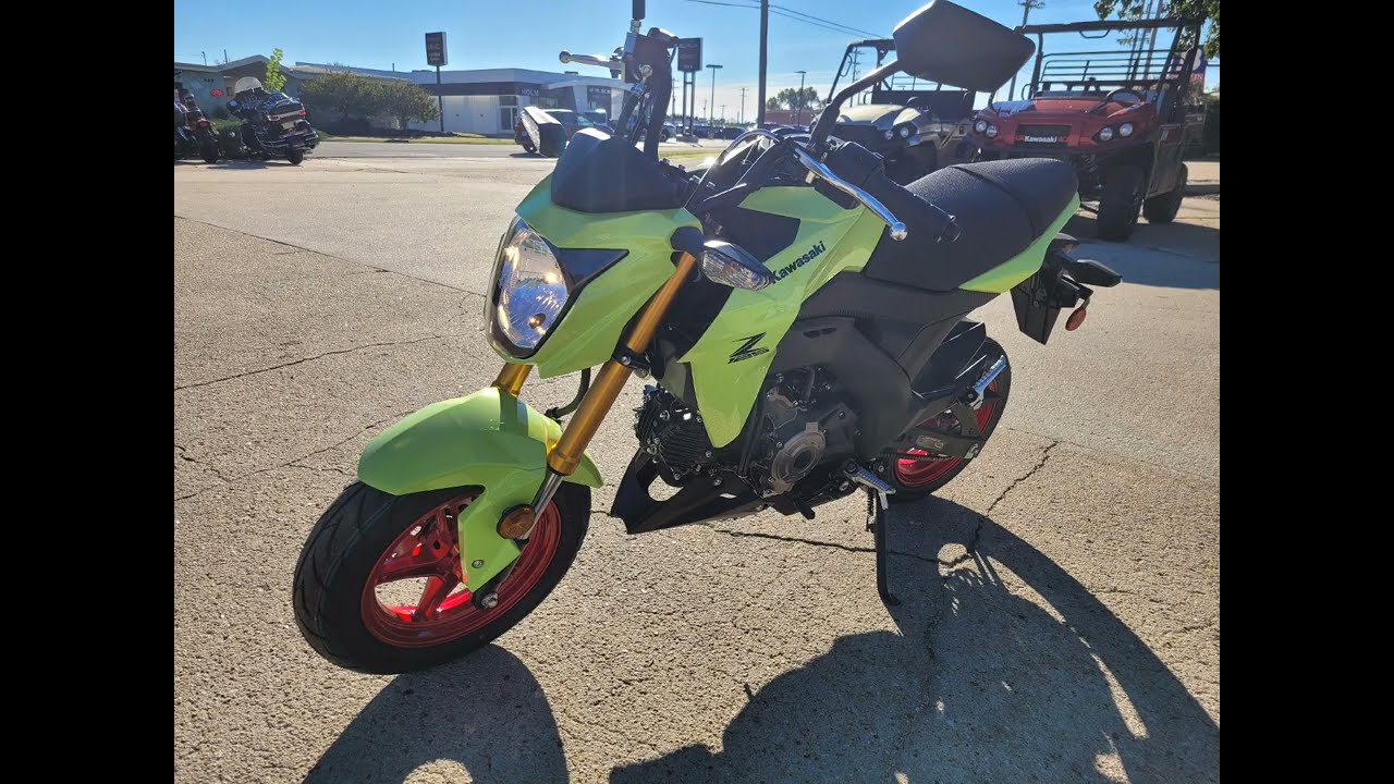 2026 Kawasaki Z 125 Pro at Kawasaki of Salina, Salina KS