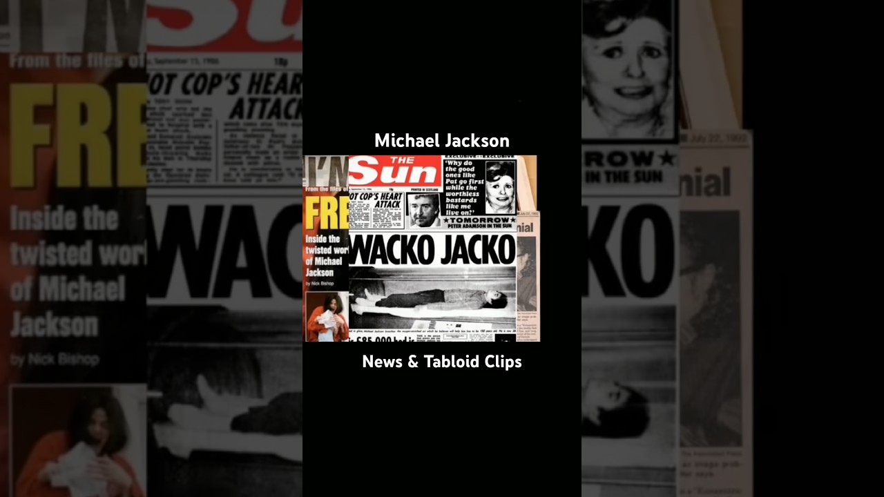 Michael Jackson News & Tabloid Video Clips #michaeljackson #clips #short #news #tabloid #video