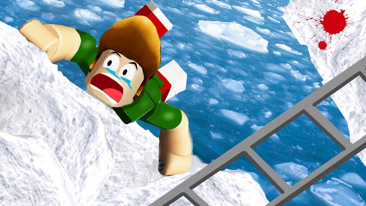 落ちたら即死！人が凍る「南極を体験できるゲーム」が恐怖すぎたロブロックス【Roblox】（感動あり）