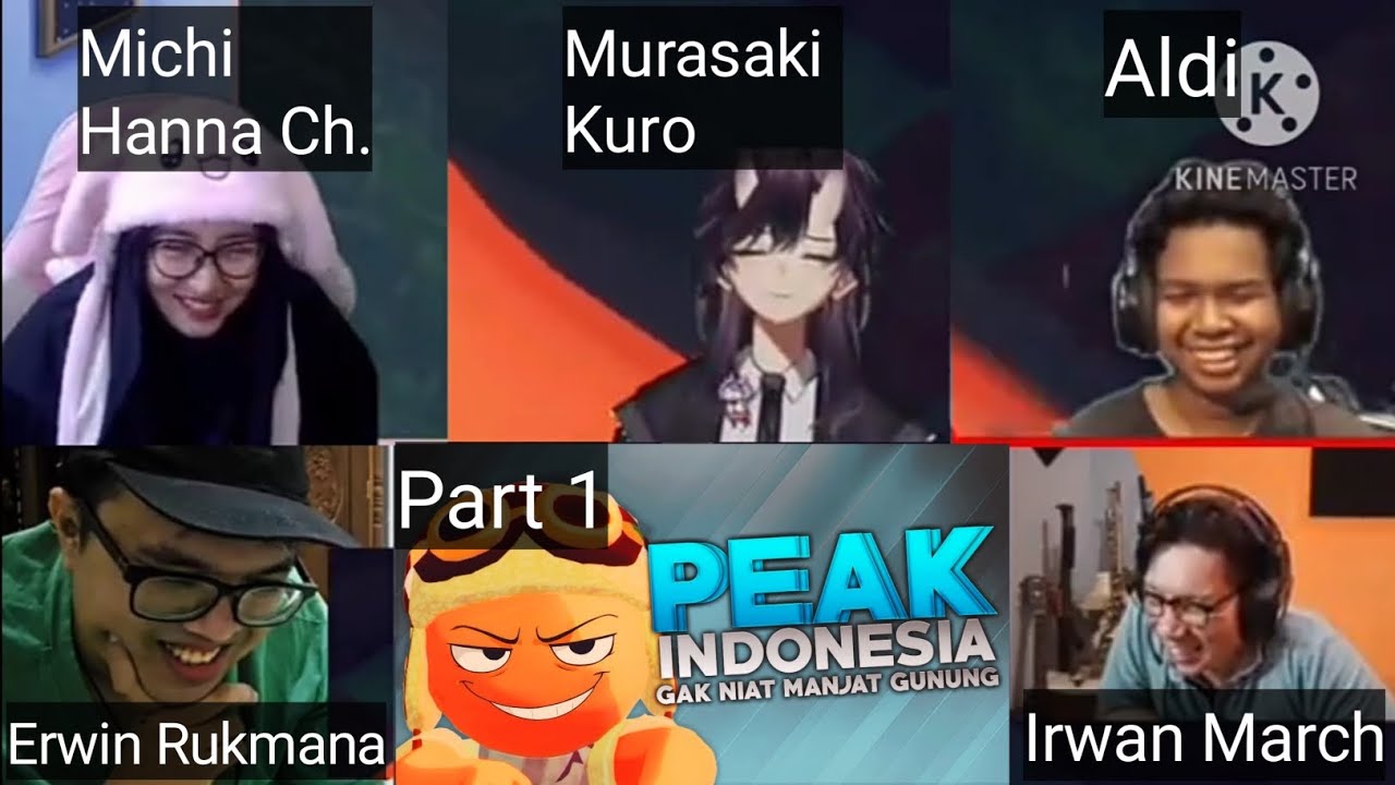 Reaction Mashup Milyhya Peak Indonesia - Gak Niat Manjat Gunung Part 1