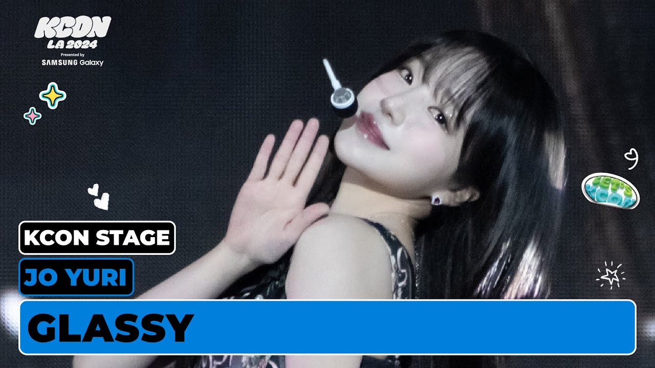 조유리(JO YURI) - GLASSY | KCON STAGE | KCON LA 2024