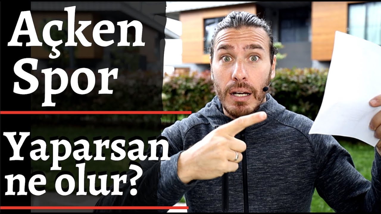Açken Spor yaparsan ne olur??!!!