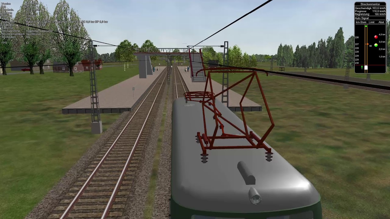 Microsoft Train Simulator Gameplay HD  -  GR  -  Rollbahn  -  Kleinarbeit 2/3