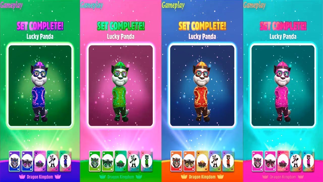Colors Reaction Compilation My Talking Tom 2 - Android Gameplay HD