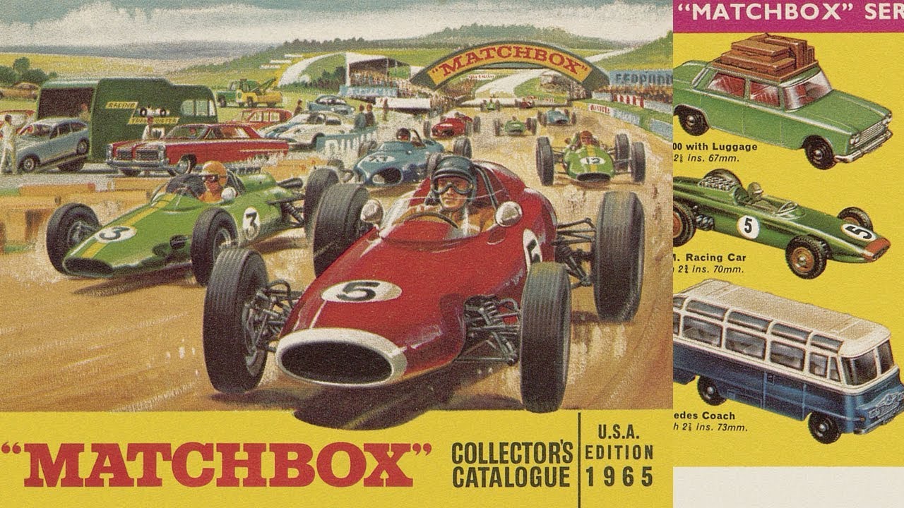 Презентация всех моделей Matchbox с 1965 года. Литой автомобиль