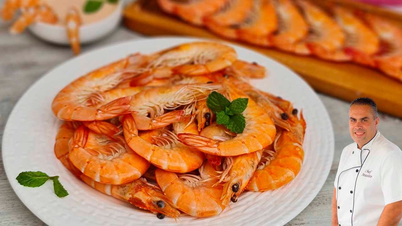 Como cocer langostinos en tan solo 2 minutos, facil y rapido