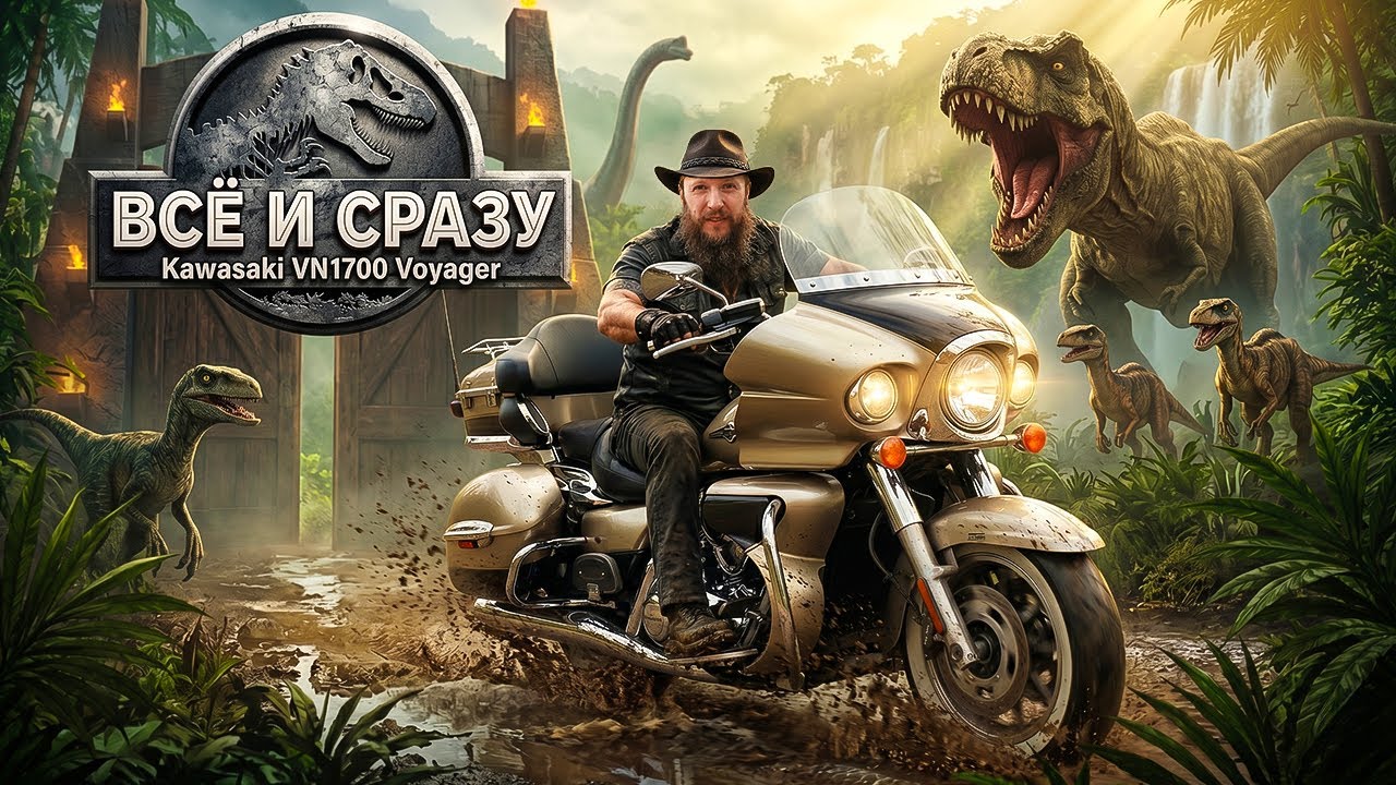 Kawasaki VN1700 Voyager  Тест от Кости:RoadEmotional