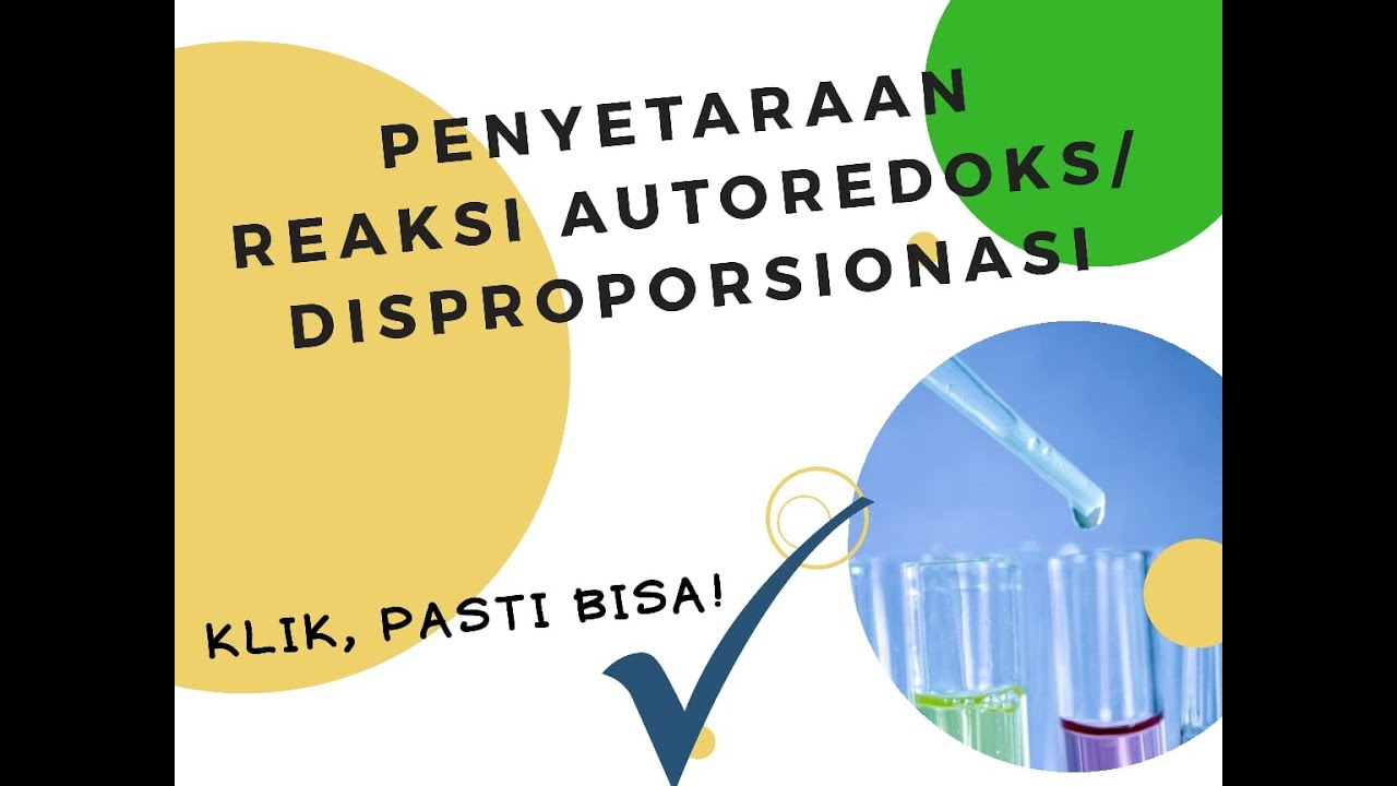 Reaksi Autoredoks /disproporsionasi - penyetaraan METODE BILOKS