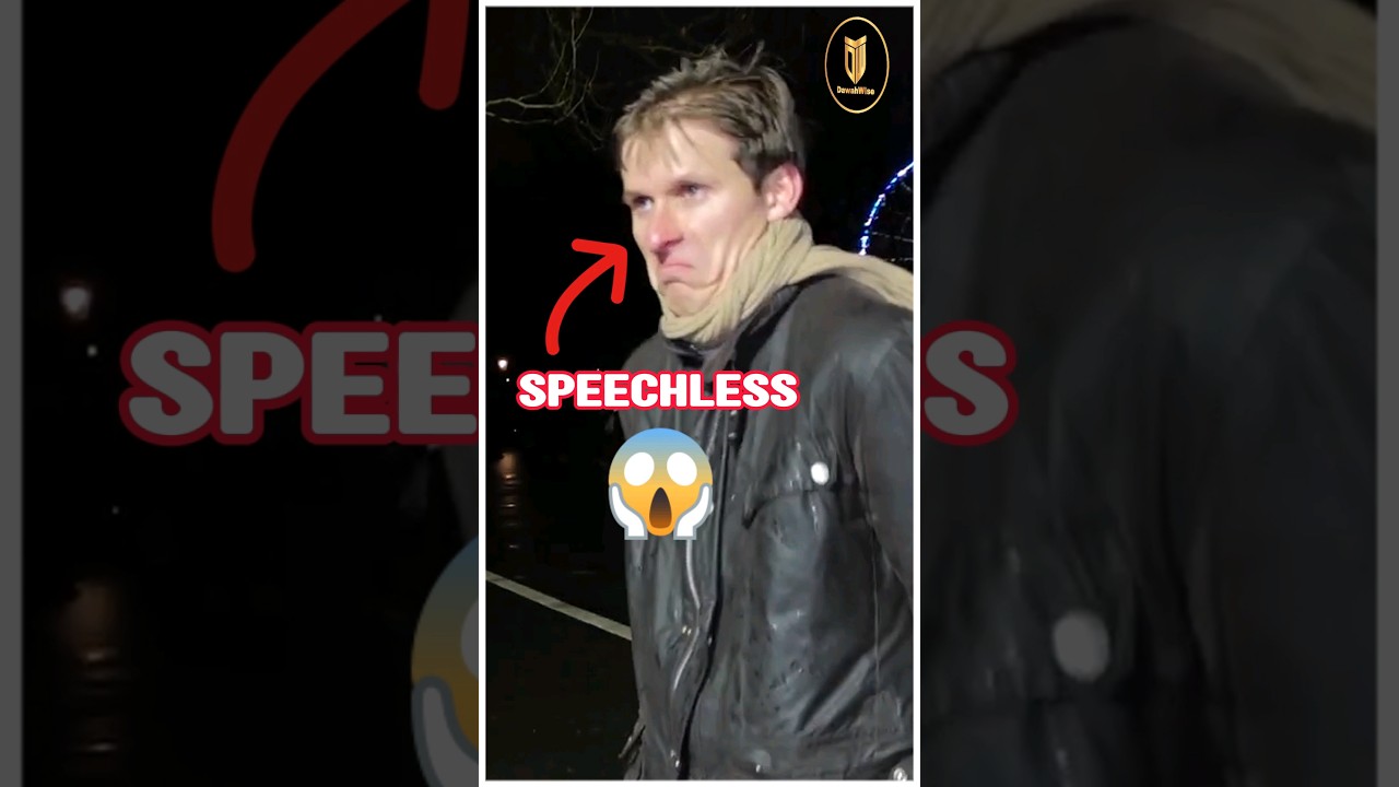 Atheist Is Left Speechless | Mansur | Speakers Corner