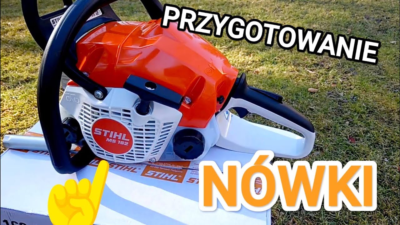 STIHL Ms 162/172/182/212- montaż nowej piły 😄