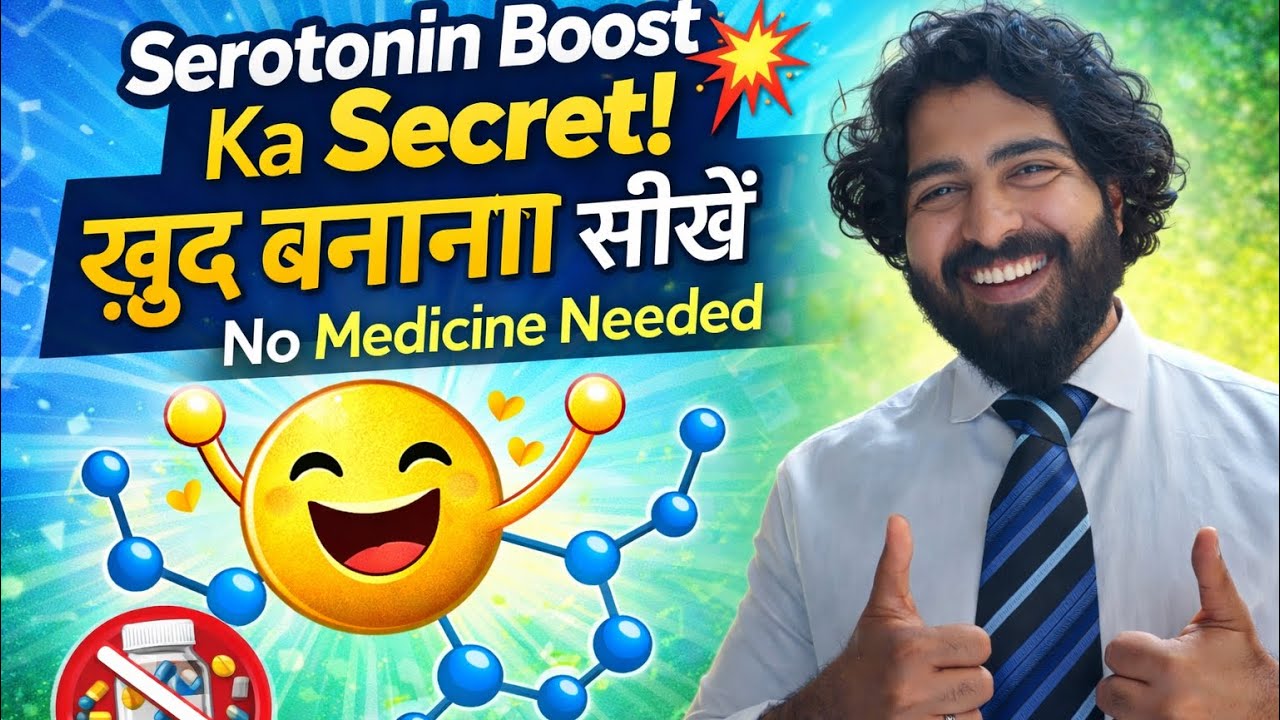 Serotonin Increases when you do this in OCD AND DEPRESSION by Psychologist Ayush Chandra best in 🇮🇳 