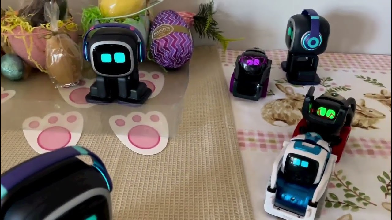 among emo, vector and cozmo robots who is your favourite 😍