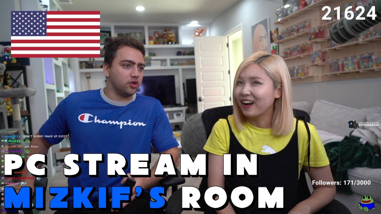 [Jul 23rd, '21] PC Stream in Mizkif's room