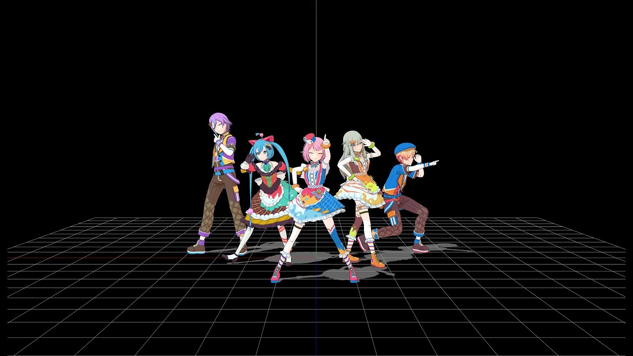 [MMD] Niccori^^ Survey Team Theme (mirrored dance practice ver.) - Wonderlands x Showtime