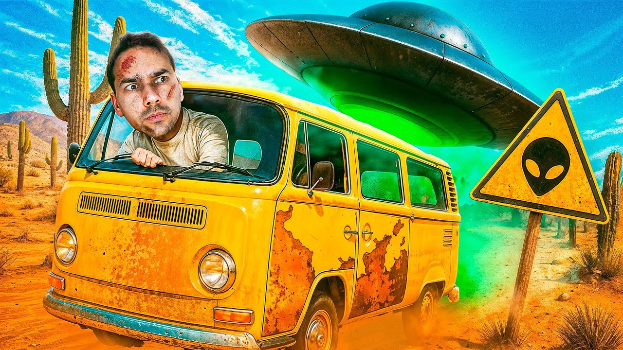 SOBREVIVENDO NO DESERTO COM UM CARRO QUEBRADO – DRIVE BEYOND HORIZONS