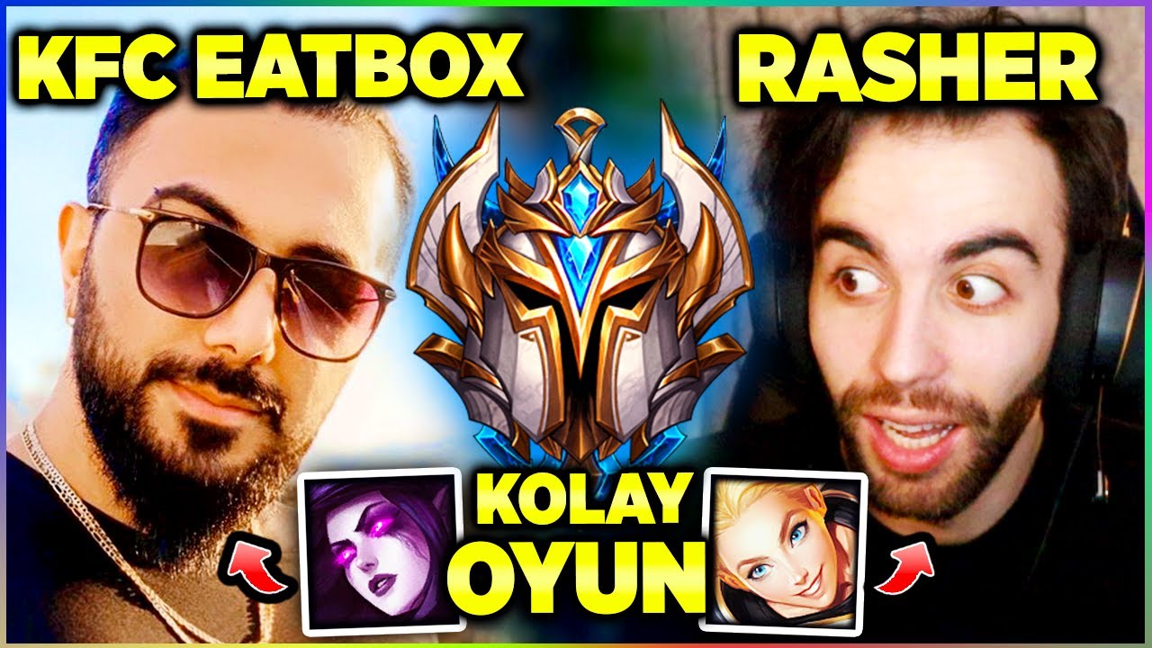 RASHER & KFCEATBOX = KOLAY OYUN!! ÇOK İSTEDİNİZ GELDİ!! GAÇAMAN GURTULAMAN! | Rasher