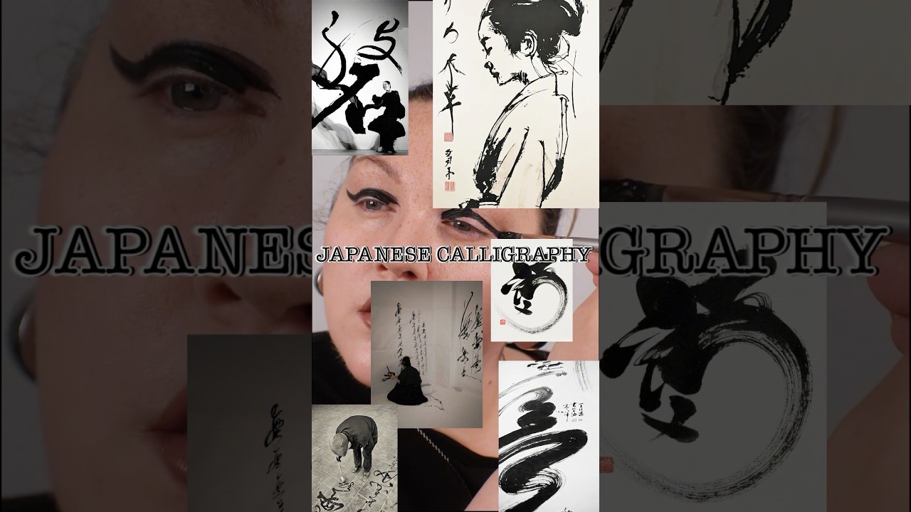 Such Freedom 🖋️ #Calligraphy #graphicliner #editorialmakeup #eyeliner #creativemakeup #editorial