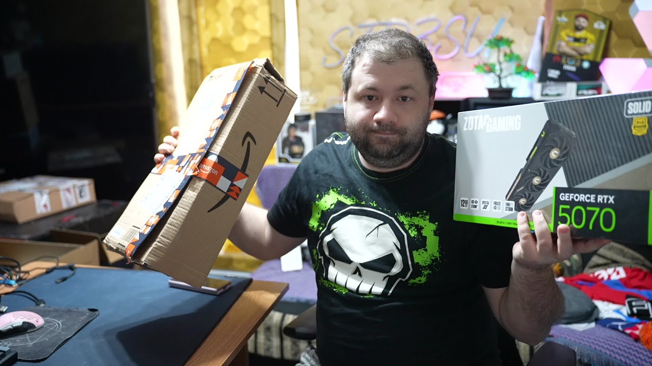 O NOUA TZEAPA cu INCA O PLACA ZOTAC de pe AMAZON LIVE UNBOXING