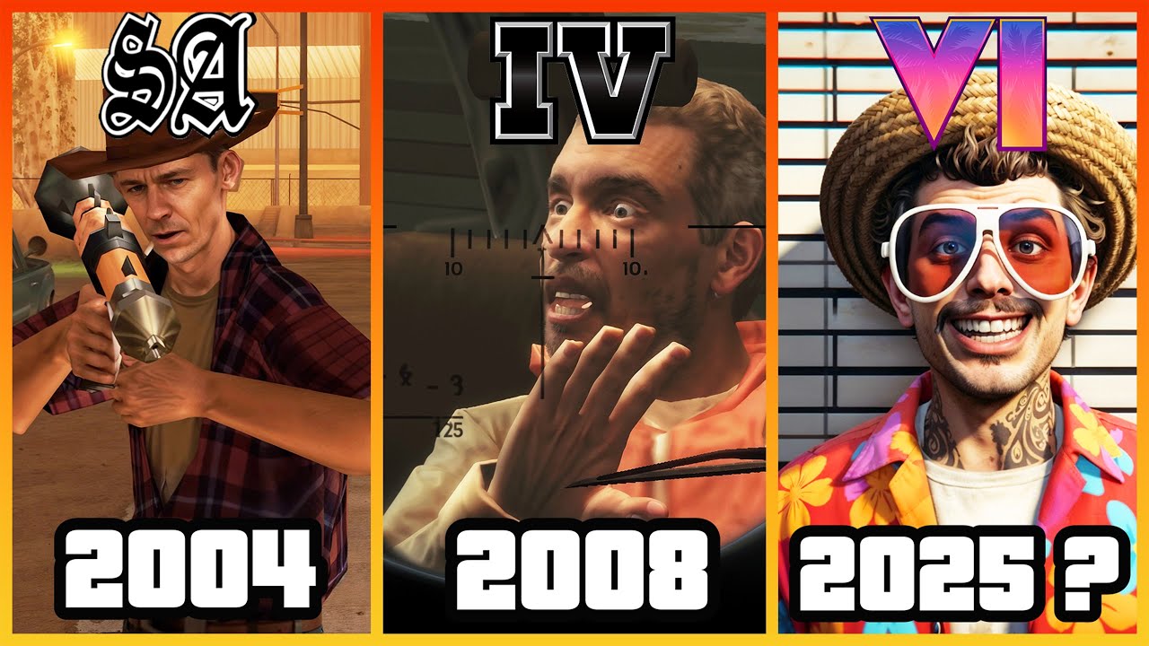Grand Theft Auto NPC Evolution | 2001-2024