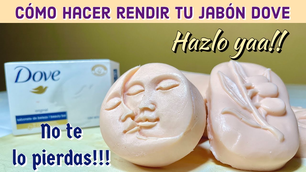 Como hacer rendir tu jabon de baño DOVE.