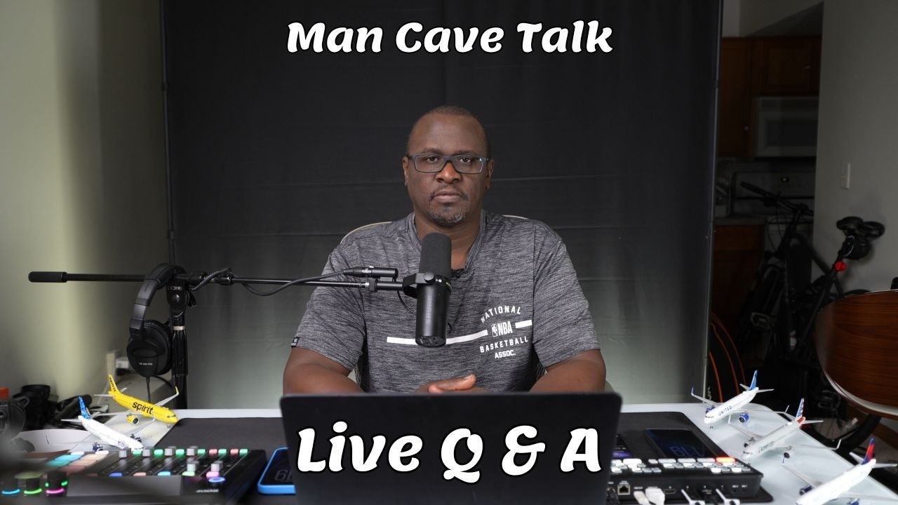 Man Cave Talk Live!! Episode 116 | Live Q&A – No Filters, Just Real Talk! 📱