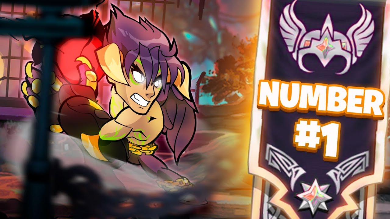 Peguei TOP 1 do mundo no Brawlhalla