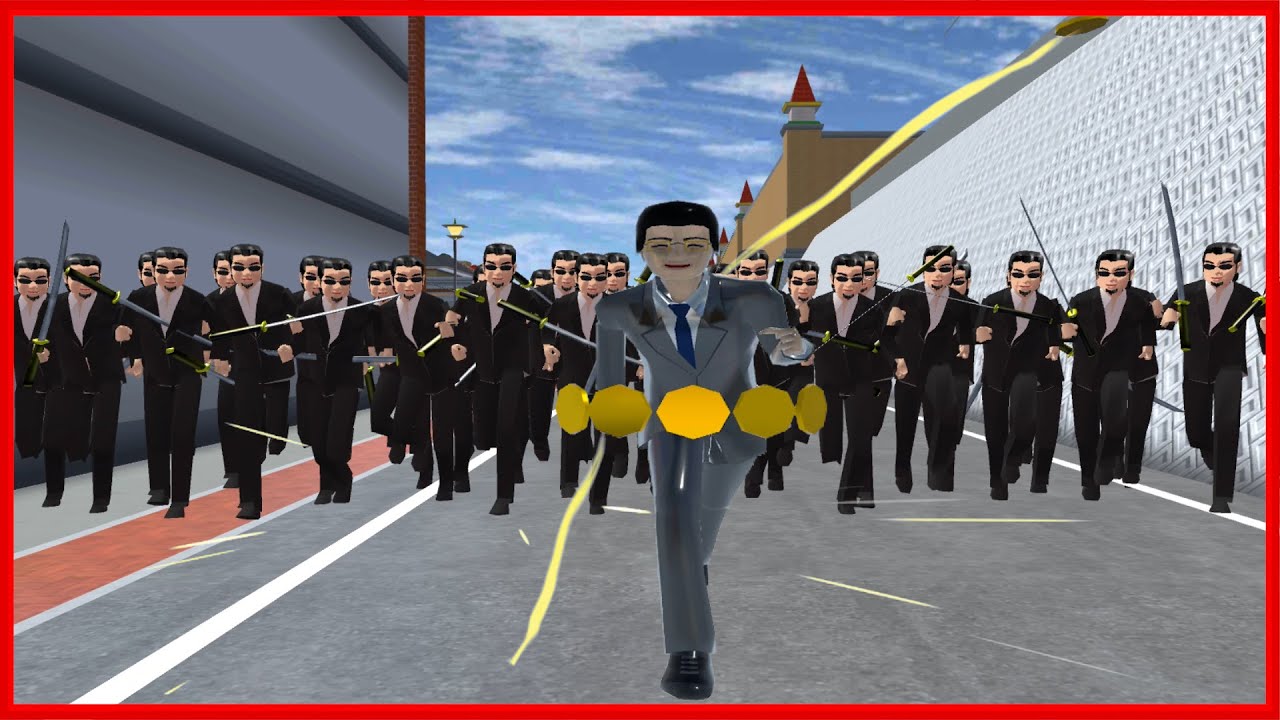 Сможет ли начальник налоговой службы выдержать преследование? || SAKURA School Simulator