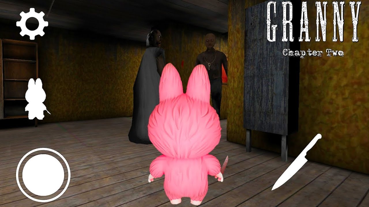 Playing As “KILLER LABUBU” In Granny Chapter Two On Hard Mode | Mod Menu 