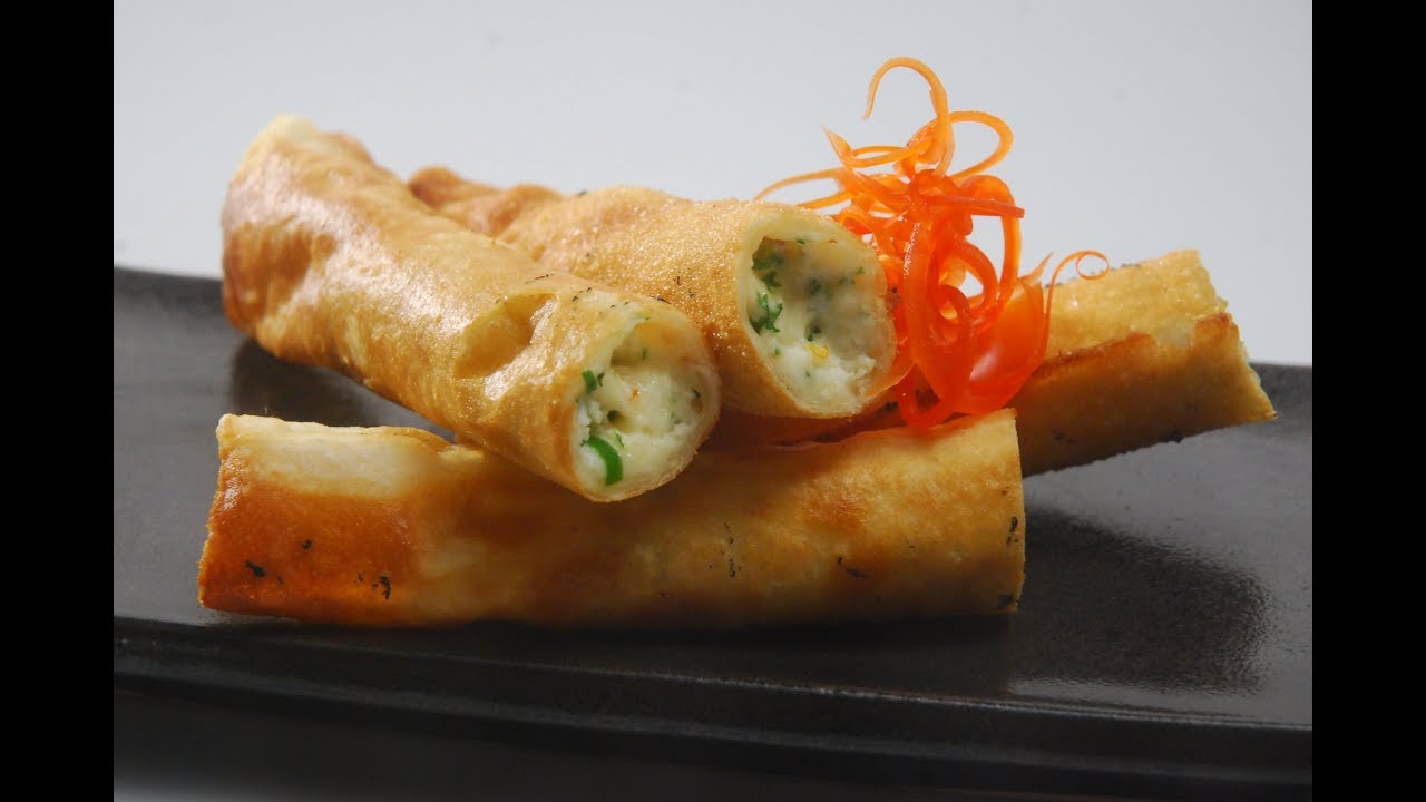 Paneer & Cheese Cigars | Cooksmart | Sanjeev Kapoor Khazana