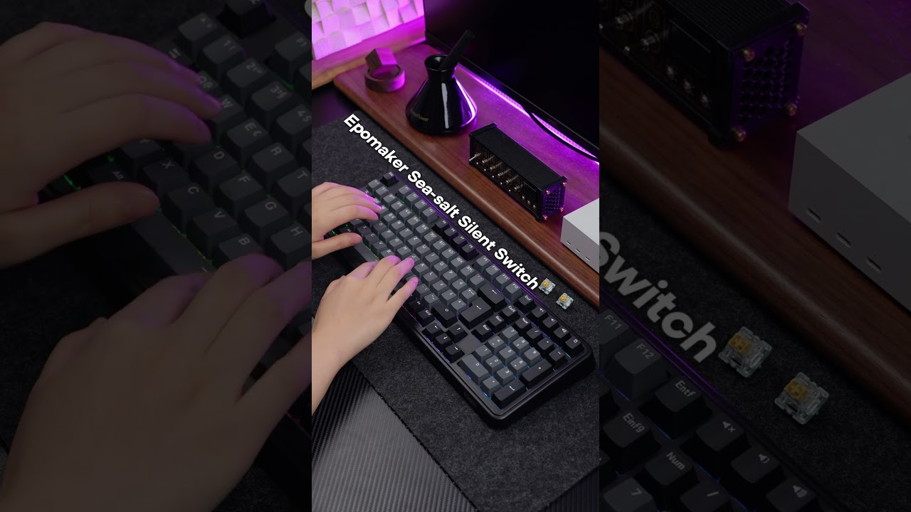 Creamy jade & Seasalt Silent on TH99 ISO-DE