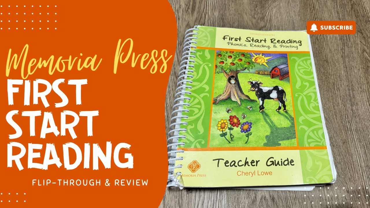 Memoria Press First Start Reading Flip-Through & Review