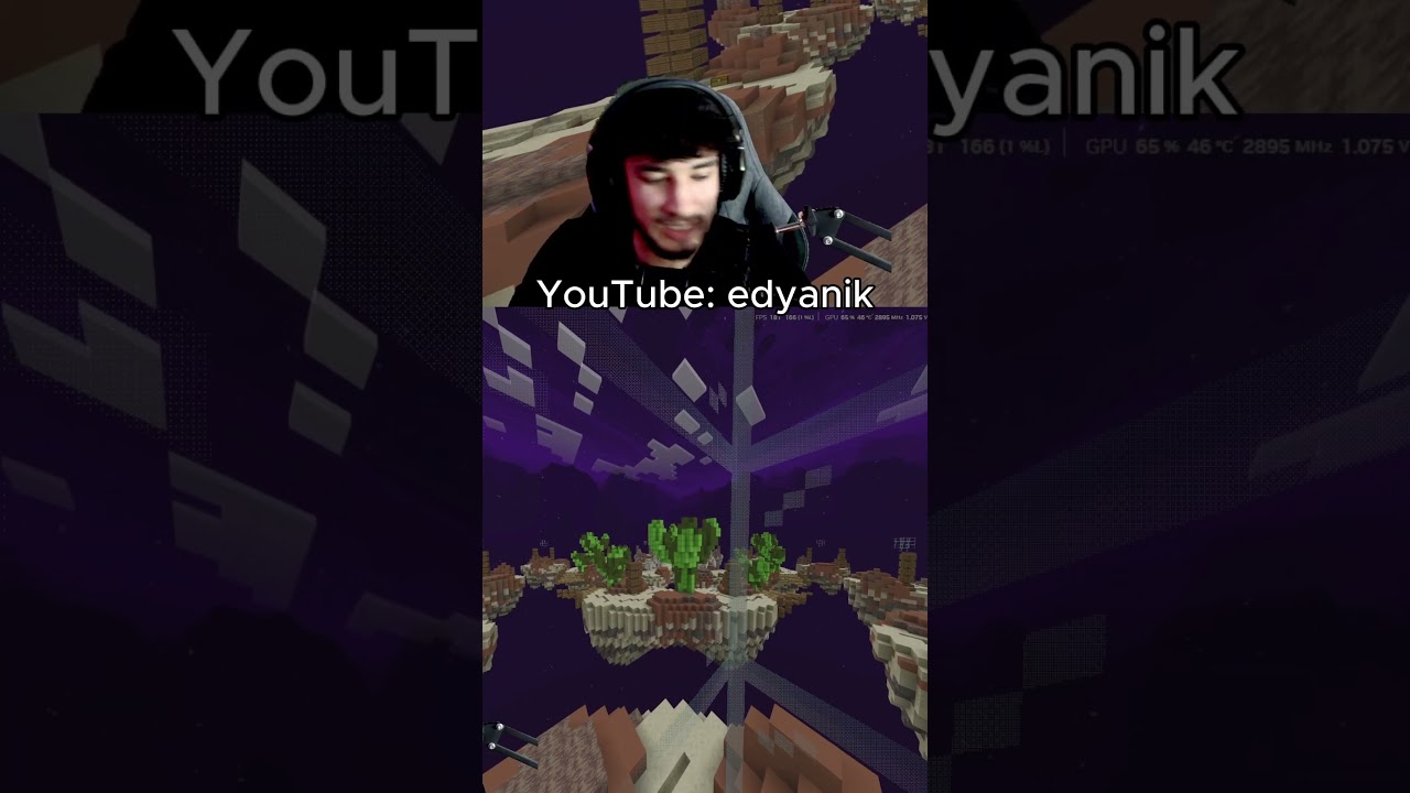 Clip forzado dir&aacute;n los envidiosos #minecraft #skywars #skywarspvp #humor #comedia #fail #gaming