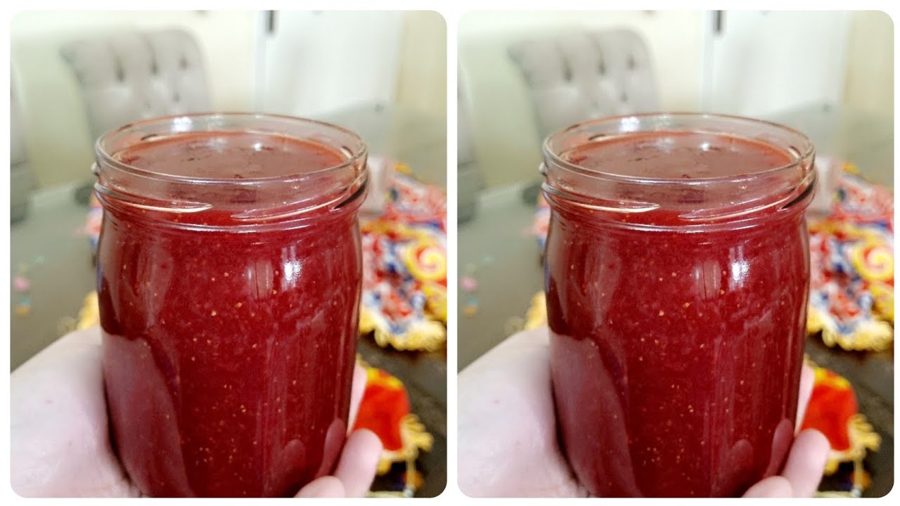 مربي الفراوله الكريمي  الطبيعيه مفيش اطعم منها و بدون مواد حافظه 🍓