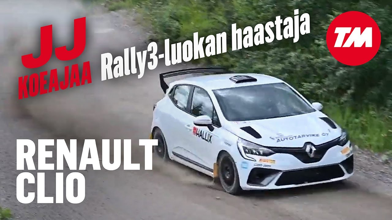 Jyrki Järvilehto koeajaa: Renault Clio Rally3 – Uusi haastaja!