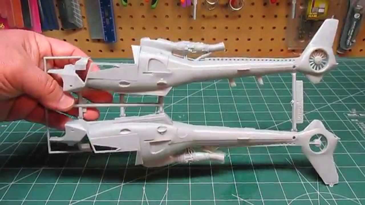 Kitech Blue Thunder 1/32 Helicopter Model Kit Review