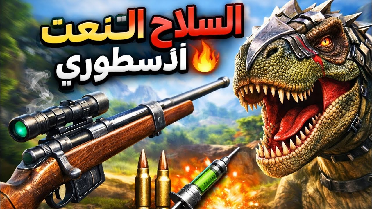 ARK | صنعت أول سلاح ناري وجربتو على الديناصورات 😱🔥