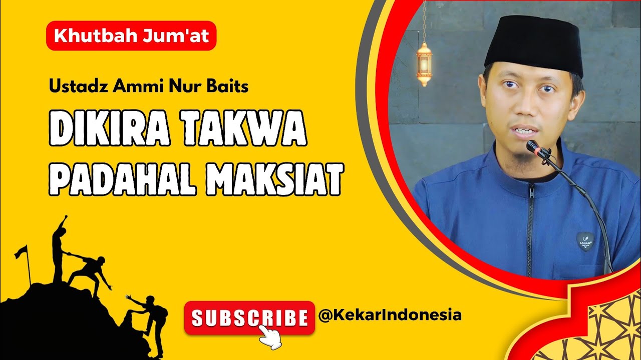 𝙺𝚑𝚞𝚝𝚋𝚊𝚑 𝙹𝚞𝚖'𝚊𝚝 - 𝙳𝙸𝙺𝙸𝚁𝙰 𝚃𝙰𝙺𝚆𝙰 𝙿𝙰𝙳𝙰𝙷𝙰𝙻 𝙼𝙰𝙺𝚂𝙸𝙰𝚃 | 𝚄𝚜𝚝𝚊𝚍𝚣 𝙰𝚖𝚖𝚒 𝙽𝚞𝚛 𝙱𝚊𝚒𝚝𝚜