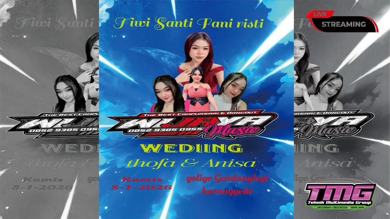 LIVE  NEW WIJAYA MUSIC BOLIJO GONDANGLEGI KLEGO  suport by PUTRA JAYA SOUND - tehnik multimedia