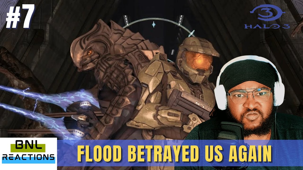 The Flood got us again!! | Halo 3 The Covenant Mission | BNL Reactions