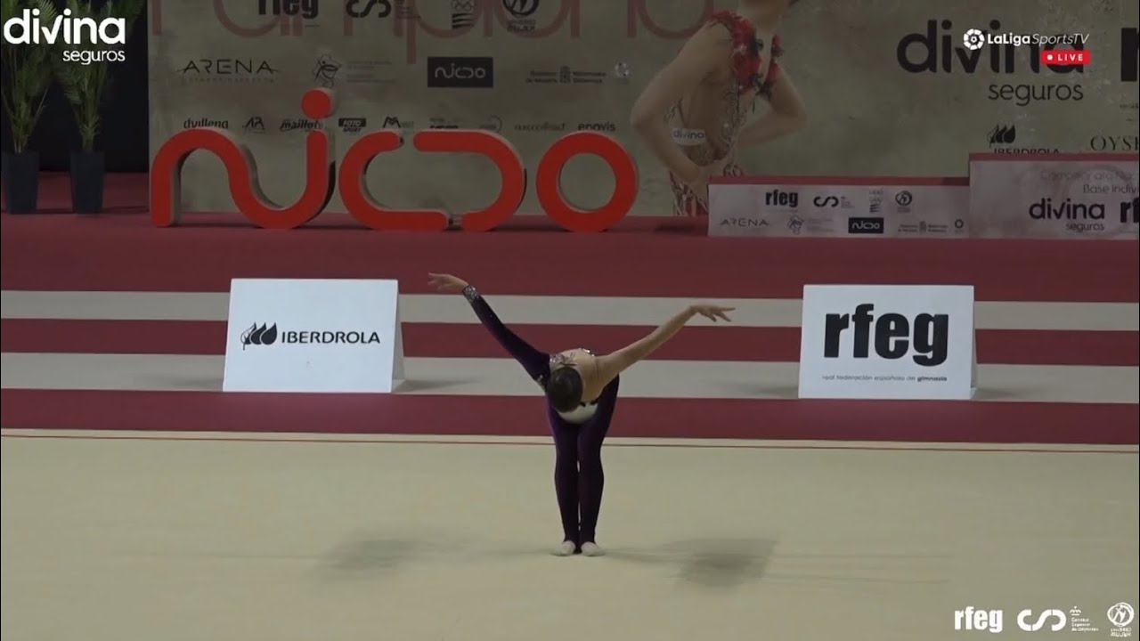 Edurne Bañuls (Ontinyent, CVA) CADETE 2008 PELOTA🥈Nacional Base Individual GR 2023