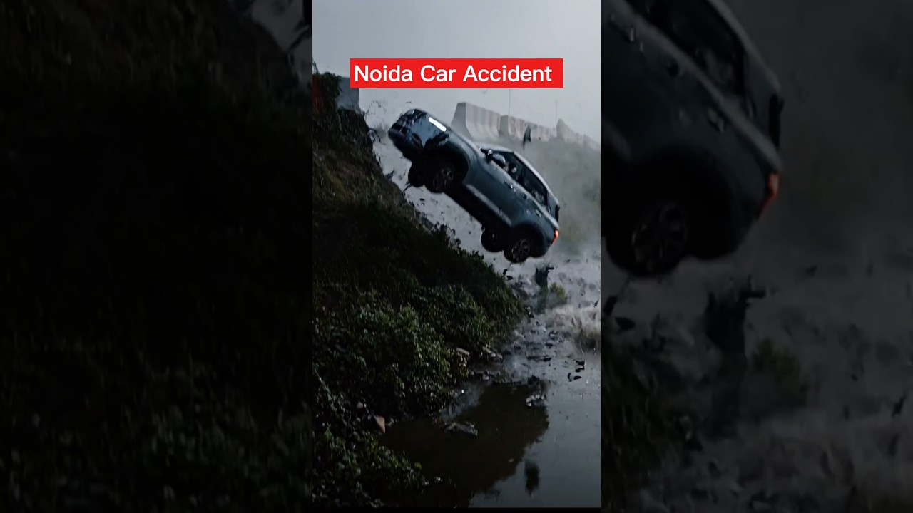 Noida Techie Drowns 😢💔 | Noida Car Accident