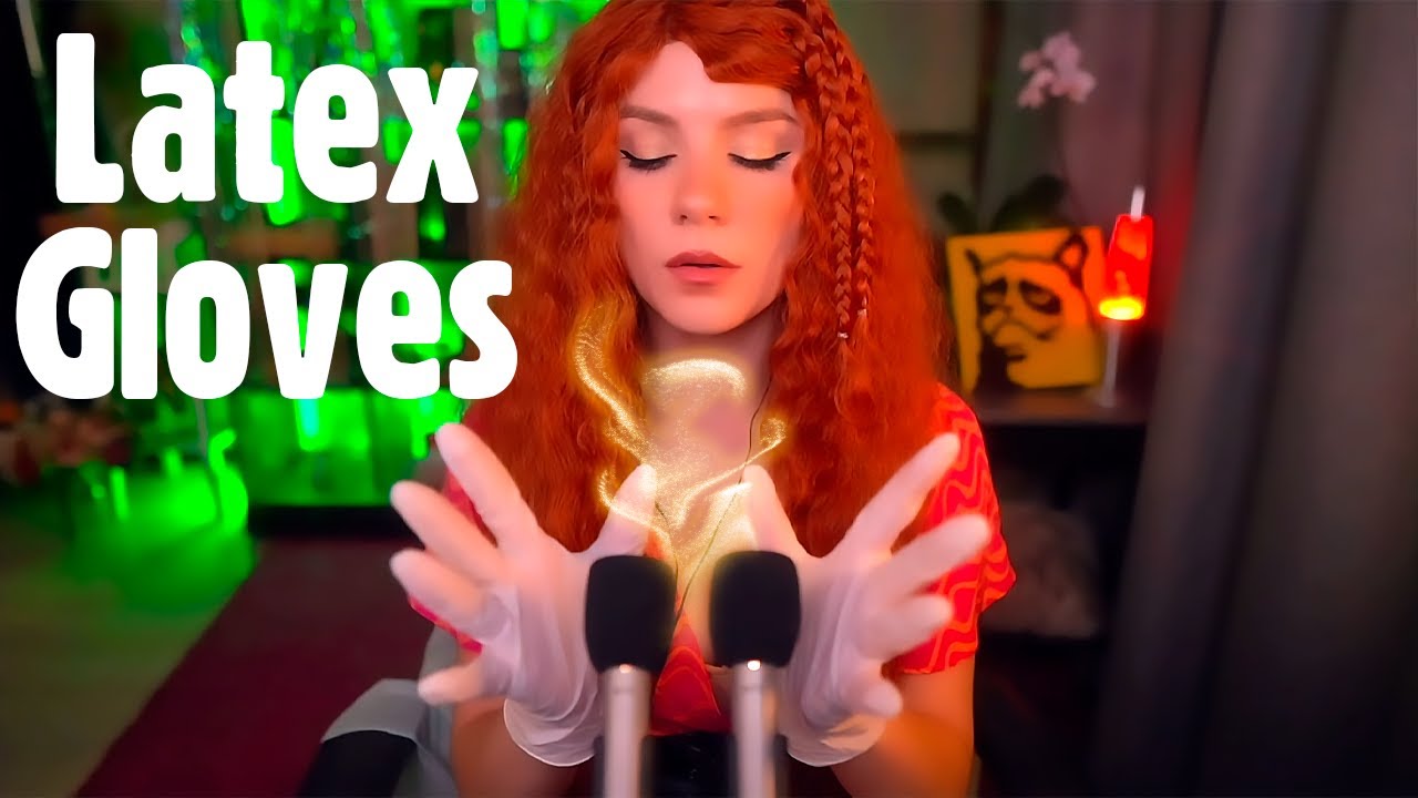 ASMR Latex Gloves Sounds 💎 No Talking, Rode Nt5