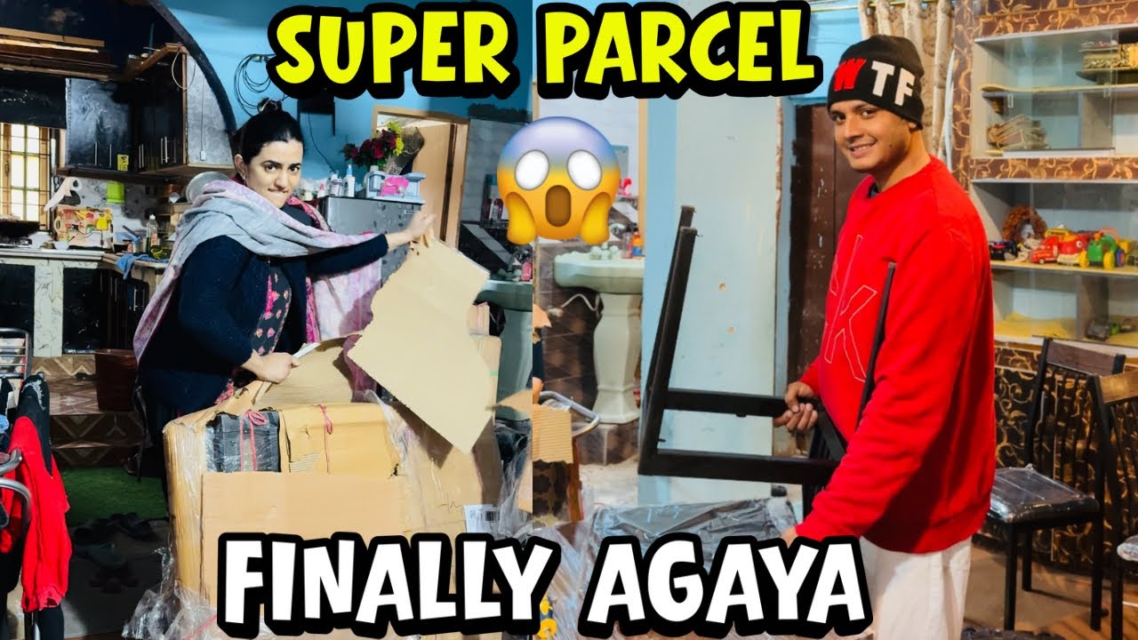 I m so excited 😆 aaj agaya mera parcel 📦 itny hafty baad 😩chalo unboxing karain🥳 | home vlogs 