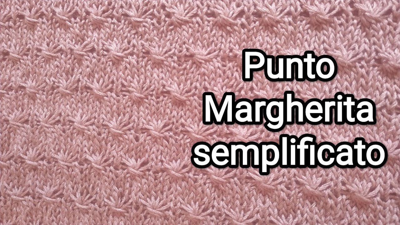 PUNTO MARGHERITA SEMPLIFICATO