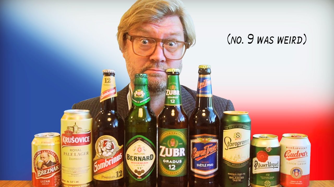 I blind tasted 9 Czech Beers 🇨🇿