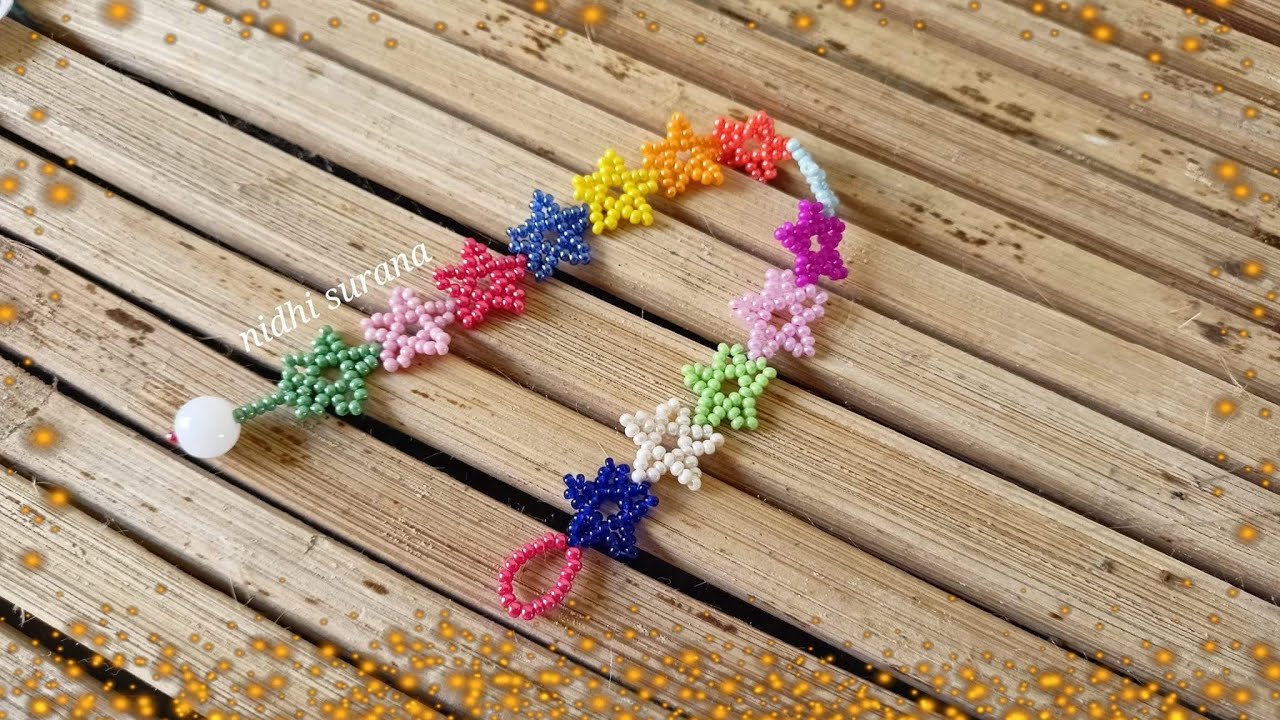 Little Wonders/How to make seed bead jewelry/Bracelet/Pulsera/Tutorial diy