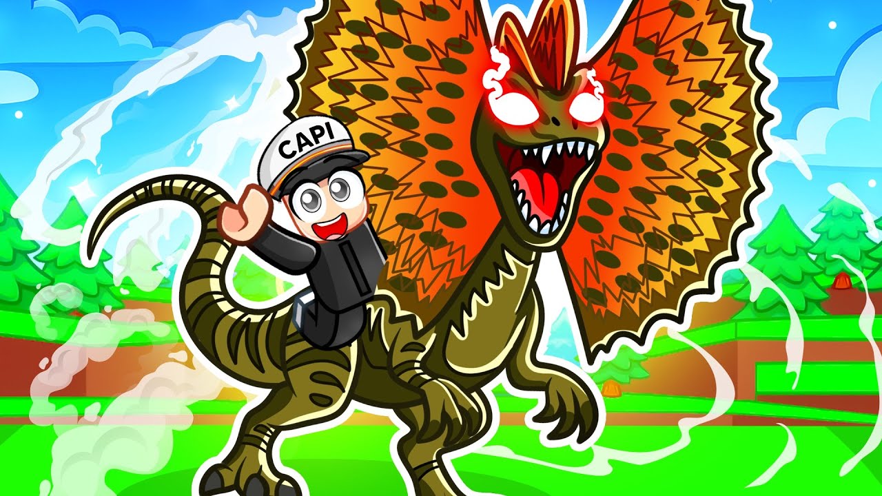Becoming REBIRTH DILOPHOSAURUS in DINOSAUR SIMULATOR