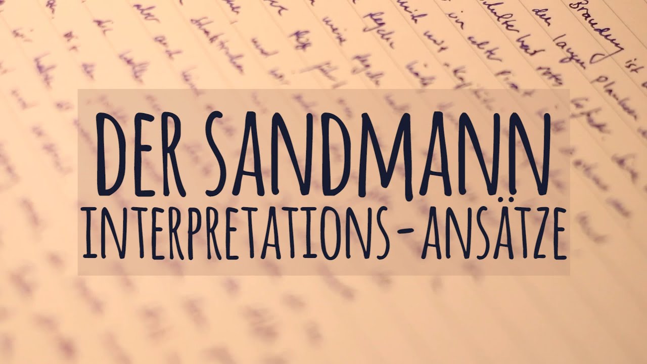 Der Sandmann | Interpretationen | E.T.A. Hoffmann