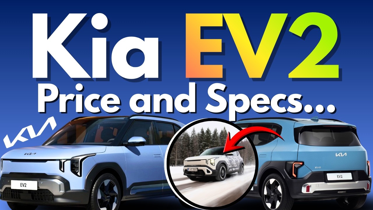 Компания Kia представила доступный компактный электрический внедорожник под названием EV2.